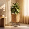 Macetero de Suelo Redondo - Estilo Boho - 46 CM - Firna image 7