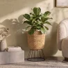 Macetero de Suelo Redondo - Estilo Boho - 46 CM - Firna image 7