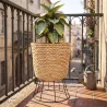 Macetero de Suelo Redondo - Estilo Boho - 46 CM - Firna image 7