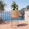 Macetero de Suelo Redondo - Estilo Boho - 65 CM - Firna image 7