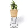 Macetero de Suelo Redondo - Estilo Boho - 65 CM - Firna image 7