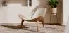 Butaca de diseño - Sillón Escandinavo - Tapizado Boucle - Lucy image 7