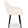 Silla De Comedor con Reposabrazos - Tapizada en Bouclé Premium - Alene image 7