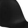 Silla De Oficina Con Reposabrazos - Silla De Escritorio Con Ruedas - Denisse Estructura Negra image 7