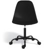 Silla De Oficina Con Reposabrazos - Silla De Escritorio Con Ruedas - Denisse Estructura Negra image 7