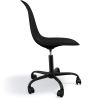 Silla De Oficina Con Reposabrazos - Silla De Escritorio Con Ruedas - Denisse Estructura Negra image 7