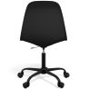 Silla De Oficina Con Reposabrazos - Silla De Escritorio Con Ruedas - Denisse Estructura Negra image 7