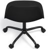 Silla De Oficina Con Reposabrazos - Silla De Escritorio Con Ruedas - Denisse Estructura Negra image 7
