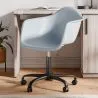 Silla De Oficina Con Reposabrazos - Silla De Escritorio Con Ruedas - Weston Estructura Negra image 7