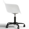Silla De Oficina Con Reposabrazos - Silla De Escritorio Con Ruedas - Weston Estructura Negra image 7