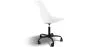 Silla De Oficina con Ruedas- Silla De Escritorio Giratoria - Tulip Estructura Negra image 7