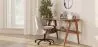 Silla de Oficina Tapizada - Terciopelo - Evelyne image 7
