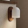 Lámpara Aplique de Pared de Madera y Metal - Guee image 7