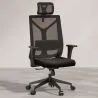 Silla de Oficina Ergonomica con Ruedas y Reposabrazos - Pebbles image 7