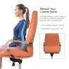 Silla de Oficina Ergonomica con Ruedas y Reposabrazos - Manga image 7