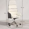 Silla de Oficina Ergonomica con Ruedas y Reposabrazos - Series image 7