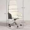 Silla de Oficina Ergonomica con Ruedas y Reposabrazos - Series image 7