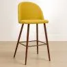Taburete Tapizado en Tela - Diseño Escandinavo - 66cm- Evelyne  image 7