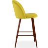 Taburete Tapizado en Terciopelo - Diseño Escandinavo - 66cm - Evelyne image 7