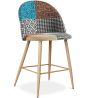 Taburete Tapizado en Patchwork - Estilo Escandinavo - 66cm - Evelyne  image 7