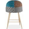 Taburete Tapizado en Patchwork - Estilo Escandinavo - 66cm - Evelyne  image 7