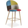 Taburete Tapizado en Patchwork - Estilo Escandinavo - 66cm - Evelyne  image 7