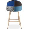 Taburete Tapizado en Patchwork - Estilo Escandinavo - 66cm - Evelyne  image 7