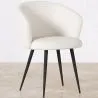 Silla de Comedor Tapizada en Bouclé - Detra image 7