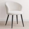 Silla de Comedor Tapizada en Bouclé - Detra image 7