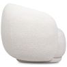Sillón Tapizado en Tela Bouclé - Diseño Curvo - Drisela image 7