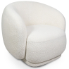 Sillón Tapizado en Tela Bouclé - Diseño Curvo - Drisela image 7