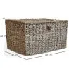 Cesta de Fibra Natural con Tapa - 40x30CM - Baulera image 7