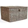 Cesta de Fibra Natural con Tapa - 40x30CM - Baulera image 7