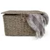 Cesta de Fibra Natural con Tapa - 40x30CM - Baulera image 7