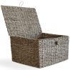 Cesta de Fibra Natural con Tapa - 40x30CM - Baulera image 7