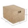 Cesta de Fibra Natural con Tapa - 40x30CM - Maracay image 7