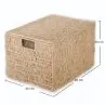 Cesta de Fibra Natural con Tapa - 40x30CM - Maracay image 7