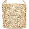 Cesto de Fibras Naturales con Asas - 30x30CM - Taral image 7