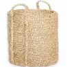 Cesto de Fibras Naturales con Asas - 30x30CM - Taral image 7