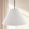 Lámpara de Techo Colgante con Pantalla de Tela Beige - Fula image 7