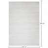 Alfombra Grande de Diseño Contemporáneo y Moderno - Beige (290x200 cm) - Traney image 7