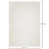 Alfombra Grande de Diseño Contemporáneo y Moderno - Beige (290x200 cm) - Vreis image 7
