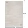 Alfombra Grande de Diseño Contemporáneo y Moderno - Beige (290x200 cm) - Cyru image 7