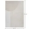 Alfombra Grande de Diseño Contemporáneo y Moderno - Beige (290x200 cm) - Ryng image 7