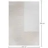 Alfombra Grande de Diseño Contemporáneo y Moderno - Beige (290x200 cm) - Kirui image 7