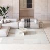 Alfombra Grande de Diseño Contemporáneo y Moderno - Beige (290x200 cm) - Qara image 7