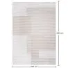 Alfombra Grande de Diseño Contemporáneo y Moderno - Beige (290x200 cm) - Xasa image 7