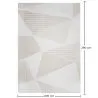 Alfombra Grande de Diseño Contemporáneo y Moderno - Beige (290x200 cm) - Cerna image 7