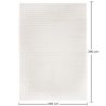 Alfombra Grande de Diseño Contemporáneo y Moderno - Beige (290x200 cm) - Dubisa image 7