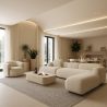 Alfombra Grande de Diseño Contemporáneo y Moderno - Beige (200x290 cm) - Harbor image 7